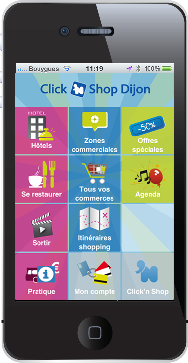 Accueil Click 'n Shop Dijon
